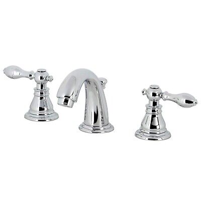 Kingston Brass KB911ACL American Classic Widespread Bathroom Faucet, Polished...