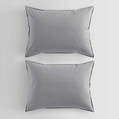 Calvin Klein - King Duvet Cover Set, Washed Cotton Percale Bedding, Luxurious...