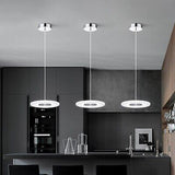 Modern Pendant Light Kitchen Light Fixtures Ceiling LED 6000K Dimmable Mini C...