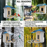 Bird Feeder with Camera. Smart Bird Feeder with Camera Wireless Outdoor. Came...