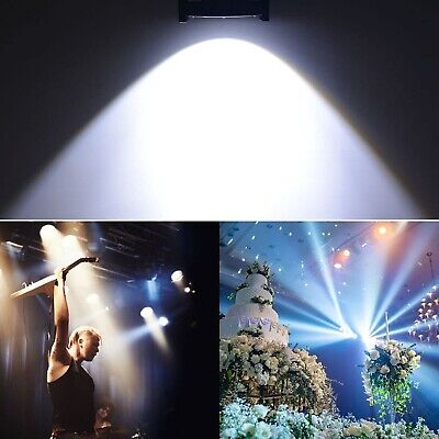 Seven Stars 200W COB Lights, LED Par Light Warm White & Cool White Stage Wash...