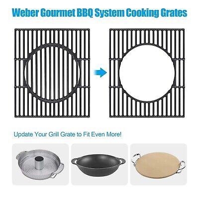 KEESHA BBQ Gourmet System Cooking Grate Replacement for Weber Genesis II 300 ...