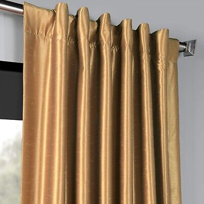 HPD Half Price Drapes Faux Silk Blackout Curtains 108 Inches Long for Bedroom...