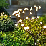 Arily Solar Powered Firefly Lights Outdoor 10 Pack Solar Firefly Lights Outdo...