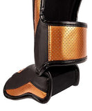 Venum Venum Elite Evo Shin Guards Black/Bronze Large