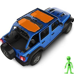 Alien Sunshade Jeep Wrangler Sunshade JLU (2018-2023) - Front & Rear Jeep JL ...