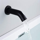 Tub and Shower Faucet Set, Matte Black Shower Faucet Set with Waterfall Tub S...