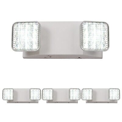 TANLUX LED Emergency Lights with Battery Backup, Two Head Adjustable Commerci...