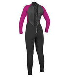 O'Neill Wetsuits Womens Women's Reactor-2 3/2mm Back Zip Full Wetsuit 10