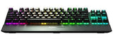 SteelSeries Apex 7 TKL - Mechanical Gaming Keyboard - OLED Display - Brown Sw...