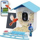 Smart Bird Feeder with Camera, 1080P Video Bird Feeders Squirrel Proof, AI Re...