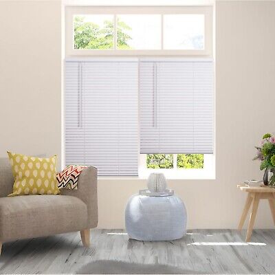 LOTUS & WINDOWARE Cordless Mini Blind, 1" Vinyl Slats, 22" Wide x 60" Long - ...