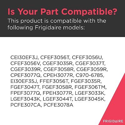 FRIGIDAIRE 316282101 Radiant Surface Element