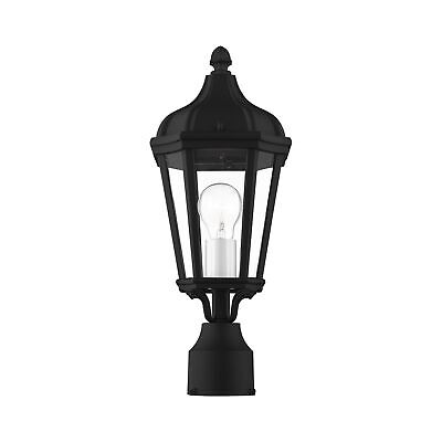 Livex Lighting 1 Light BZ Outdoor Post Top Lantern, Bronze