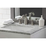 Kingston Brass KS2978WLL Widespread Lavatory Faucet With Crystal Lever Handle...