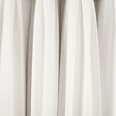 Lush Decor Linen Button 100% Lined Blackout Window Curtain Panel, Single, 40"...