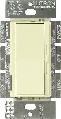 Lutron DVLV-10P-AL Lighting DIMMER, Almond