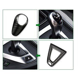 AIRSPEED Carbon Fiber Gear Shift Knob Cover Trim for BMW F80 M3 F82 M4 2014-2...