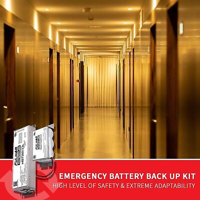 Fulham Lighting FHSKITT08LHD HotSpot1 LED Emergency Battery Back Up Kit 1 pack