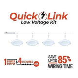 HALO 6 inch Quicklink Canless LED Downlight Selectable 2700K, 3000K, 3500K, 4...