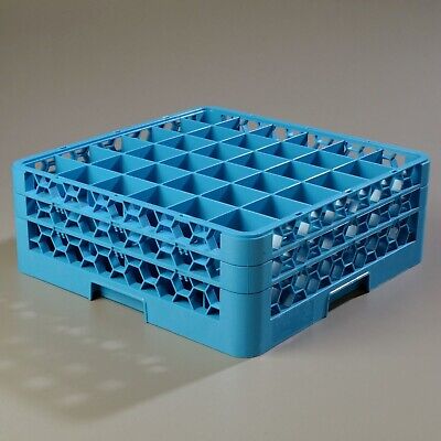 Carlisle FoodService Products 36 Compartment Full Size OptiClean Glass Rack, ...