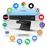 Aluratek HD 1080P Video Webcam for PC, MAC, Desktop & Laptop, Video Call, Con...