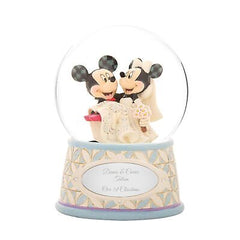 Enesco Disney Traditions Collection by Jim Shore Mickey and Minnie Mouse Happ...