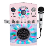 Singing Machine Portable Karaoke Machine for Adults & Kids with Wired Microph...