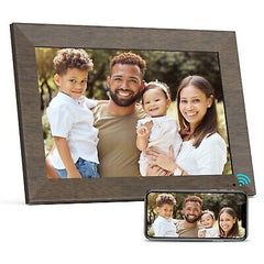 BSIMB Digital Picture Frame, 32GB 10.1 Inch WiFi Digital Photo Frame Electron...