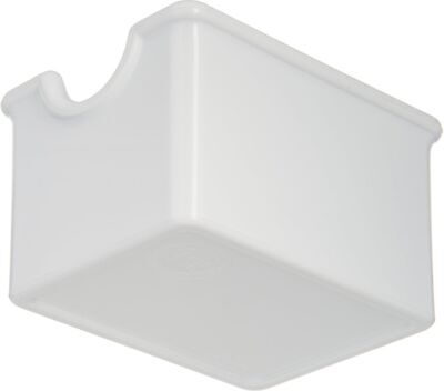 Carlisle FoodService Products 455002 Styrene Sugar Caddy, White(Pack of 24)