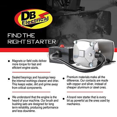 DB Electrical STC0016 Starter Compatible With/Replacement For Ariens 72403600...