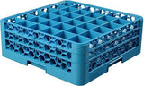 Carlisle FoodService Products 36 Compartment Full Size OptiClean Glass Rack, ...