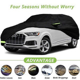 YIXIN Waterproof 210T Car Covers for 2005-2022 Audi Q7 SUV&#65292;Fit 100% Water