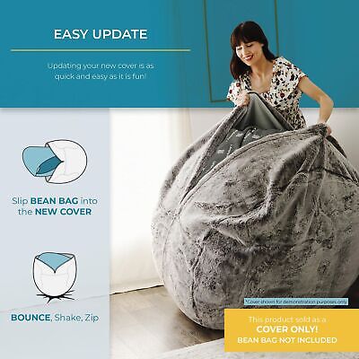 CordaRoy's Chenille Bean Bag Cover (Bean Bag Sold Separately) - Cover for Con...