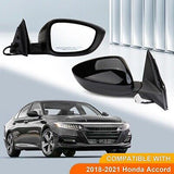 Accord Right Passanger Side Mirror Compatible with 2018-2021 Honda Accord Wit...