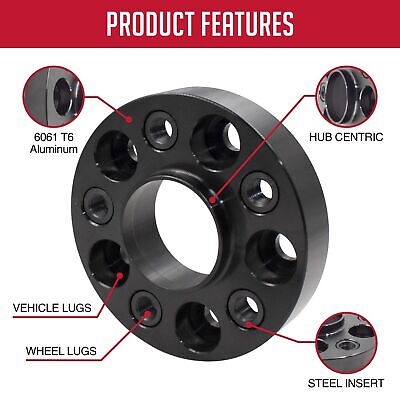 Wheel Accessories Parts 1 Piece Tuner Hub Centric European Vehicle Wheel Spac...