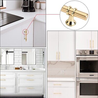 Rergy 30 Pack Kitchen Cabinet Pulls Gold Drawer Pulls, 6-1/4inch(160mm) Brass...