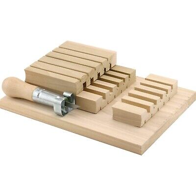 Make-2-Fit P 7916 Hardwood, Screen Frame Notching jig, single pack, Zinc