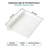 Con-Tact Brand Adhesive Zip-N-Fit Solid Grip Drawer and Shelf Non-Slip Liner,...