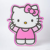 Silver Buffalo Sanrio Hello Kitty LED Neon Light Die Cut Acrylic Wall Art, 16...