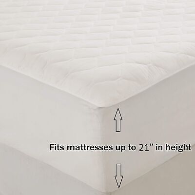 Beautyrest Cotton Heated Mattress Pad - Bed Warmer with 20 Heat Settings Cont...