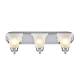 Aspen Creative 62270, Bathroom Vanity 3 Lights Fixture, 24" W x 6-3/4" H x 8-...