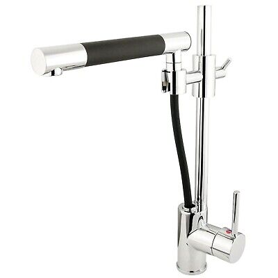 Kingston Brass KS8981DKL Concord Pull-Out Sprayer Kitchen Faucet, 9-1/8", Pol...