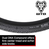 WTB Cross Boss 700 x 35 Cyclocross Bike Tire, TCS Tubeless Ready, Black, 400g...