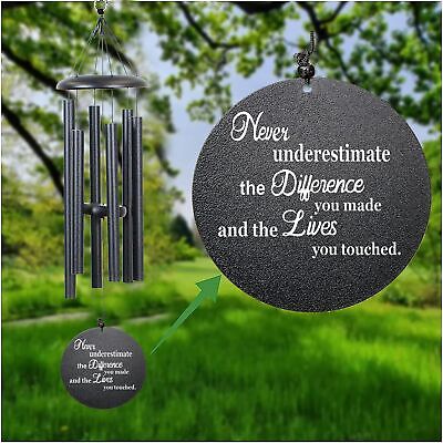 Retirement Wind Chime, Tree of Life, Inspirational Retirement Gifts for Men, ...