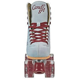 Candi GRL Carlin Quad Freestyle Artistic Roller Skates Blue/Burgandy 10