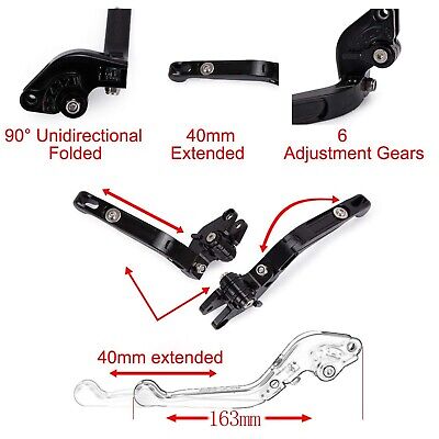 Brake & Clutch Levers Set Foldable Extendable CNC for Vulcan S 650 2015-2022 ...