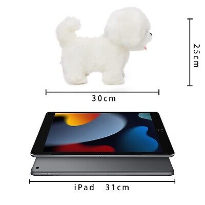 CU-MATE Interactive Maltese Simulation Dog-Realistic Puppy Electronic Toy Dog...