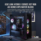 CORSAIR Hydro X Series iCUE Link XG7 RGB 4080 SUPRIM/Trio GPU Water Block - f...