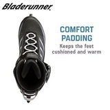 Rollerblade Bladerunner Ice Igniter Womens, Black and Rose 7, BLACK/ROSE GOLD